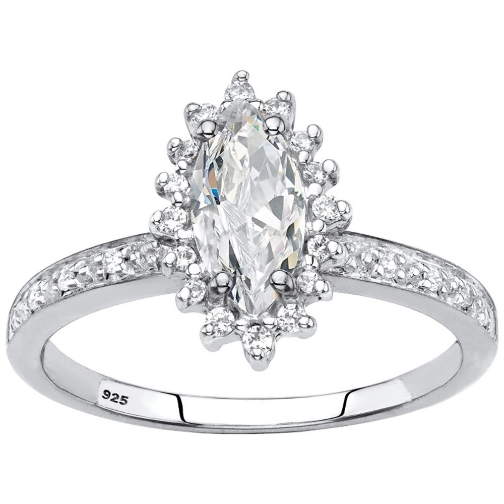 Natural Diamond and Sapphire Ring